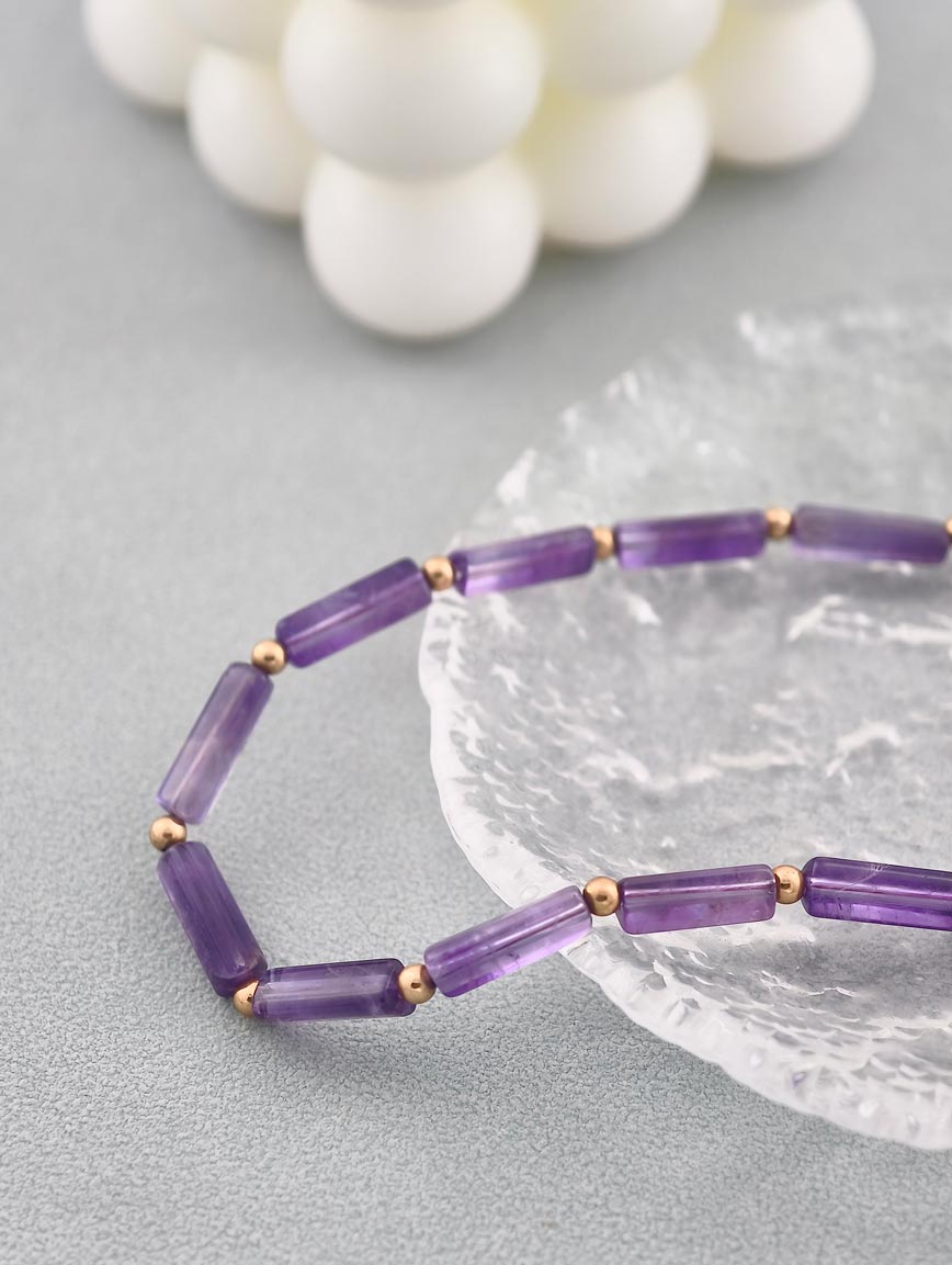 Natural Amethyst Necklace