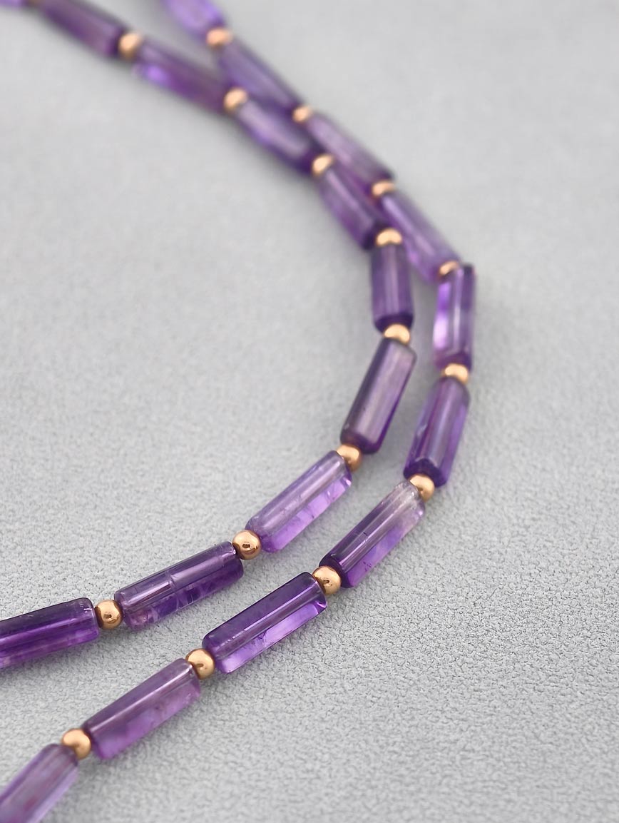 Natural Amethyst Necklace