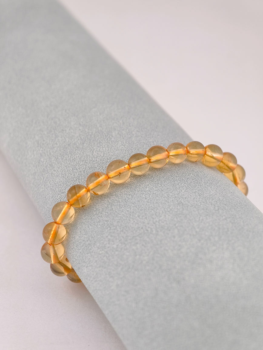 Natural Citrine Bracelet 10 mm