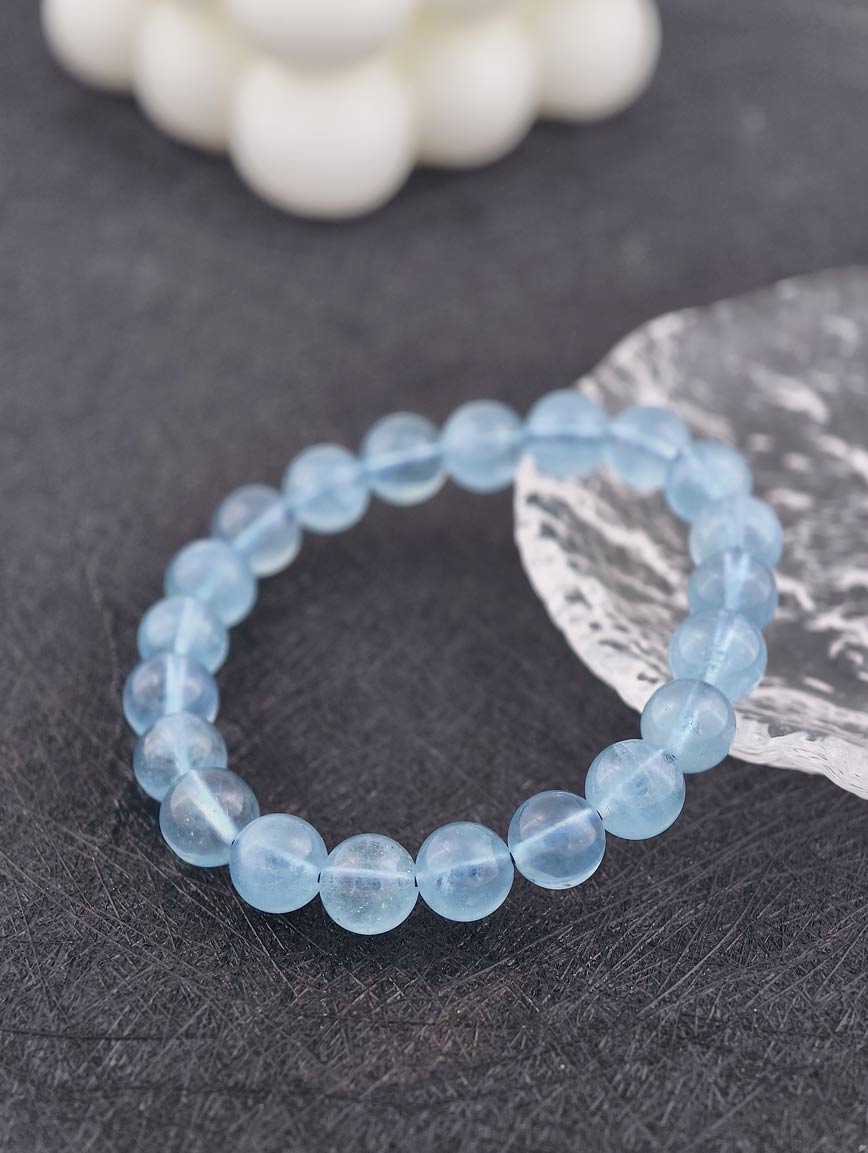High Quality Natural Aquamarine Energy Bracelet