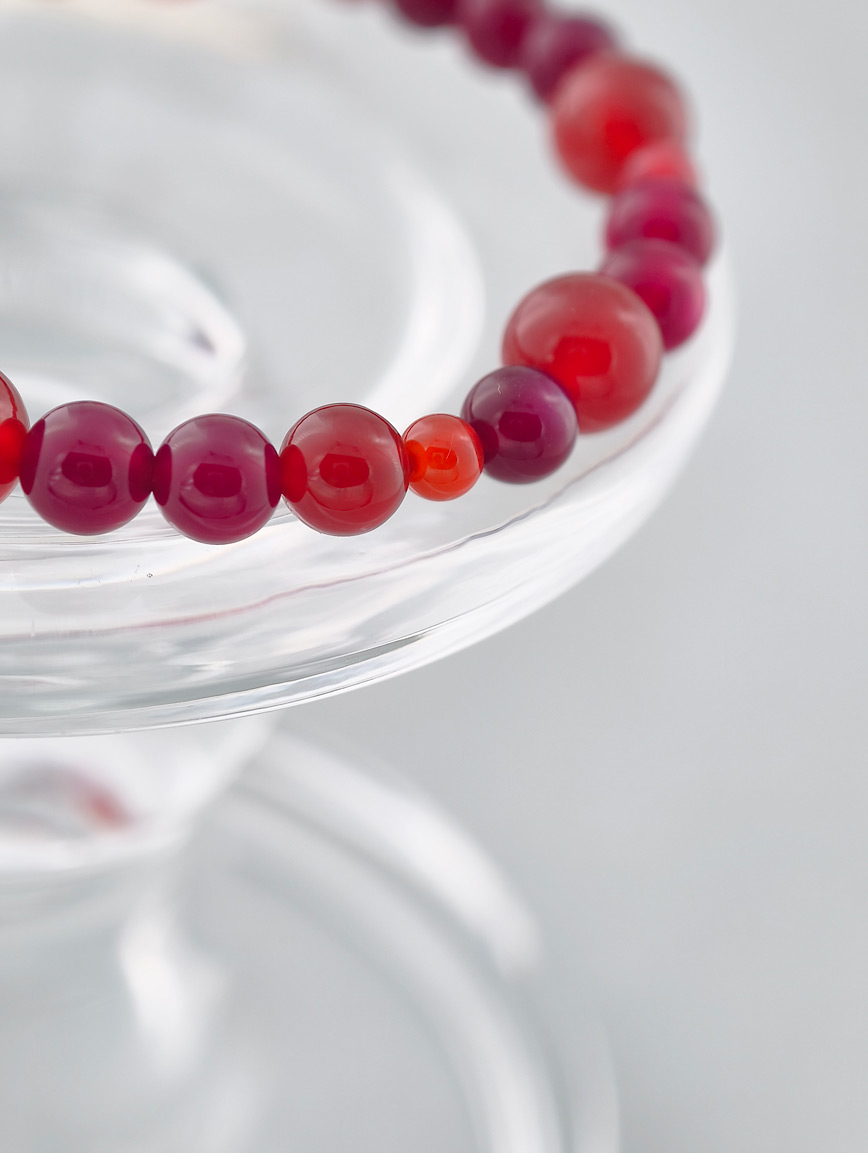 Two-color Agate Exclusively Designed Bracelet