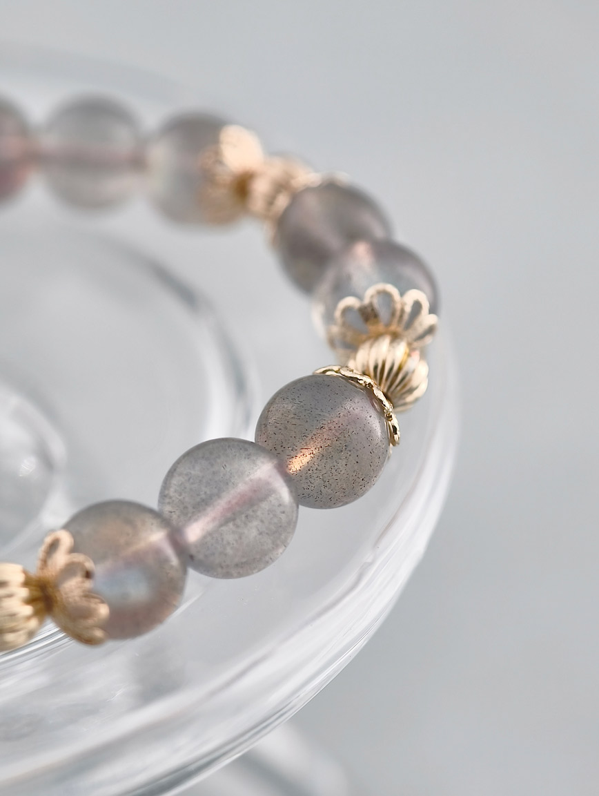Natural Labradorite Delicate Style Bracelet