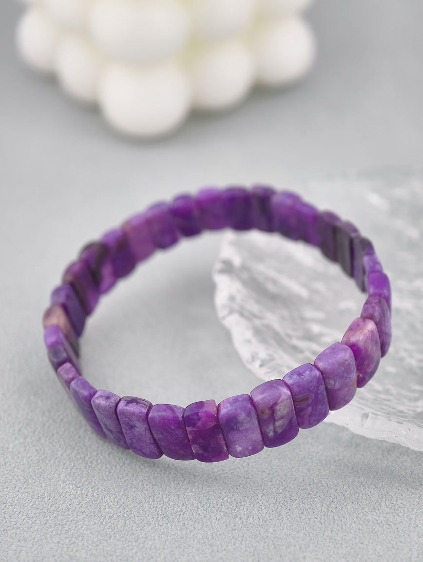 Natural Sugilite Simple Style Bracelet