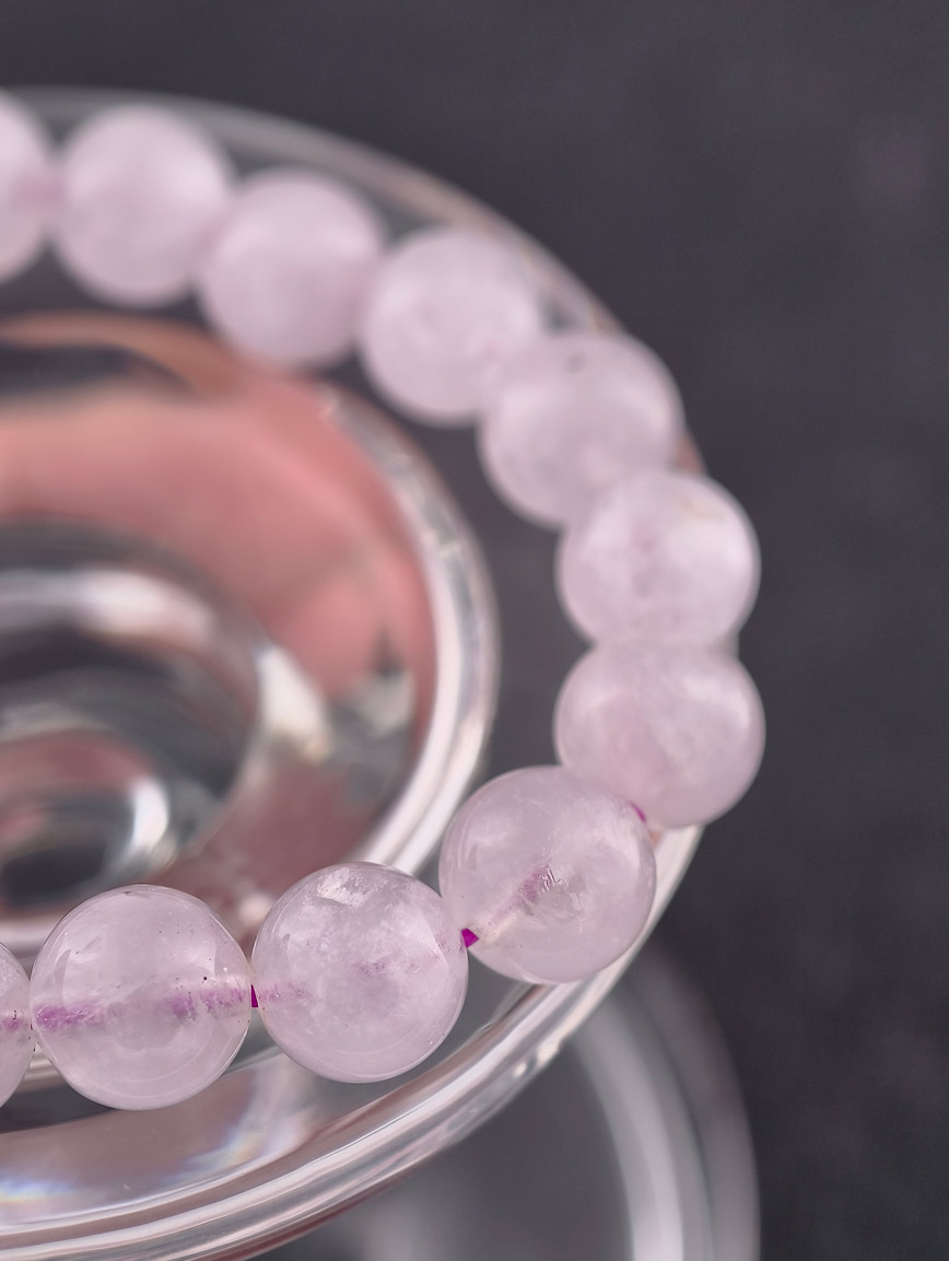 Natural Light Purple Amethyst Bracelet