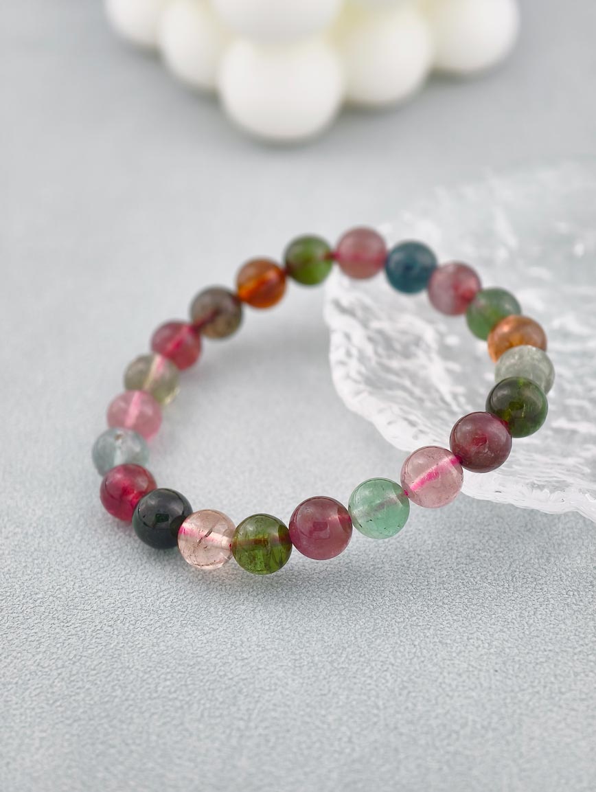 Rainbow Tourmaline Bracelet