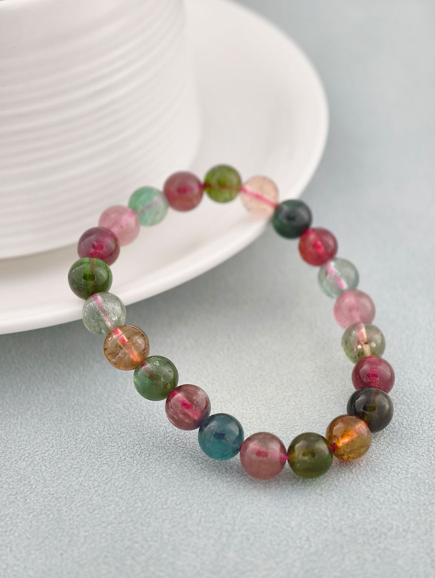 Rainbow Tourmaline Bracelet