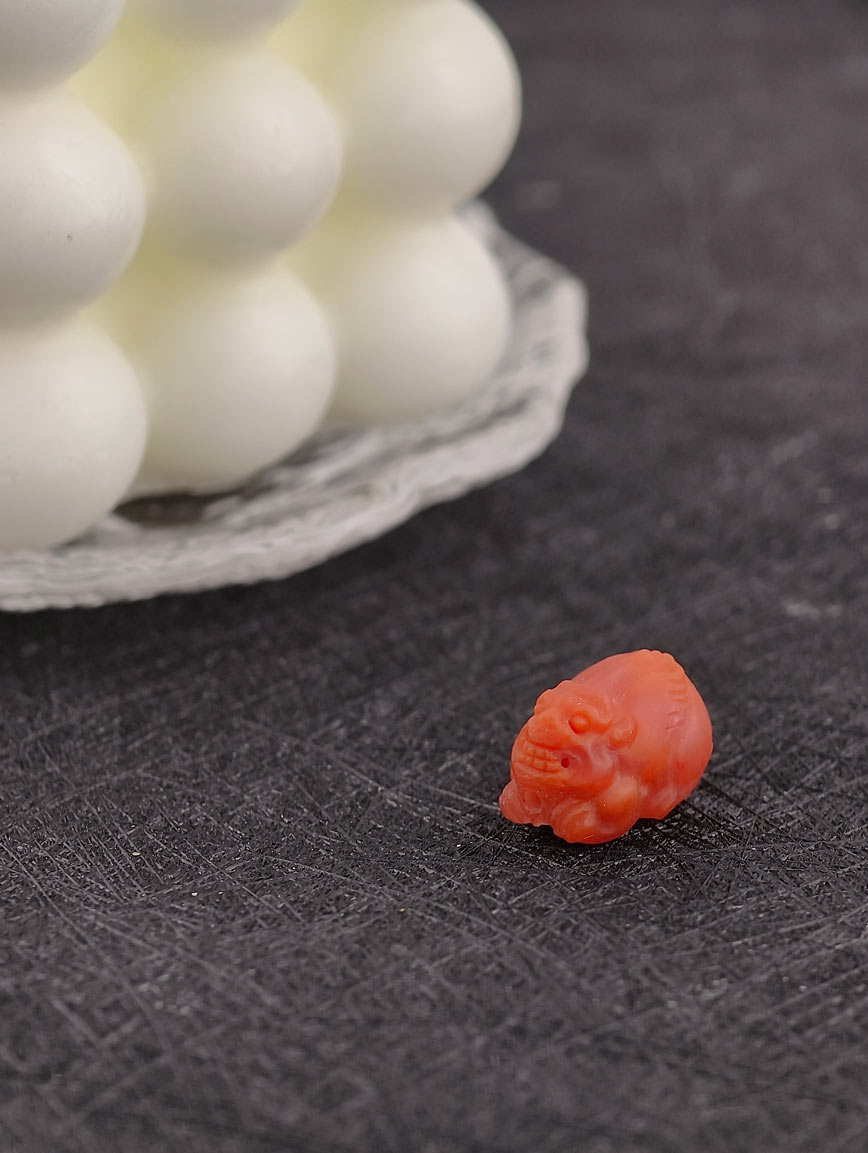 Natural South Red Agate Pi Xiu DIY Accessory