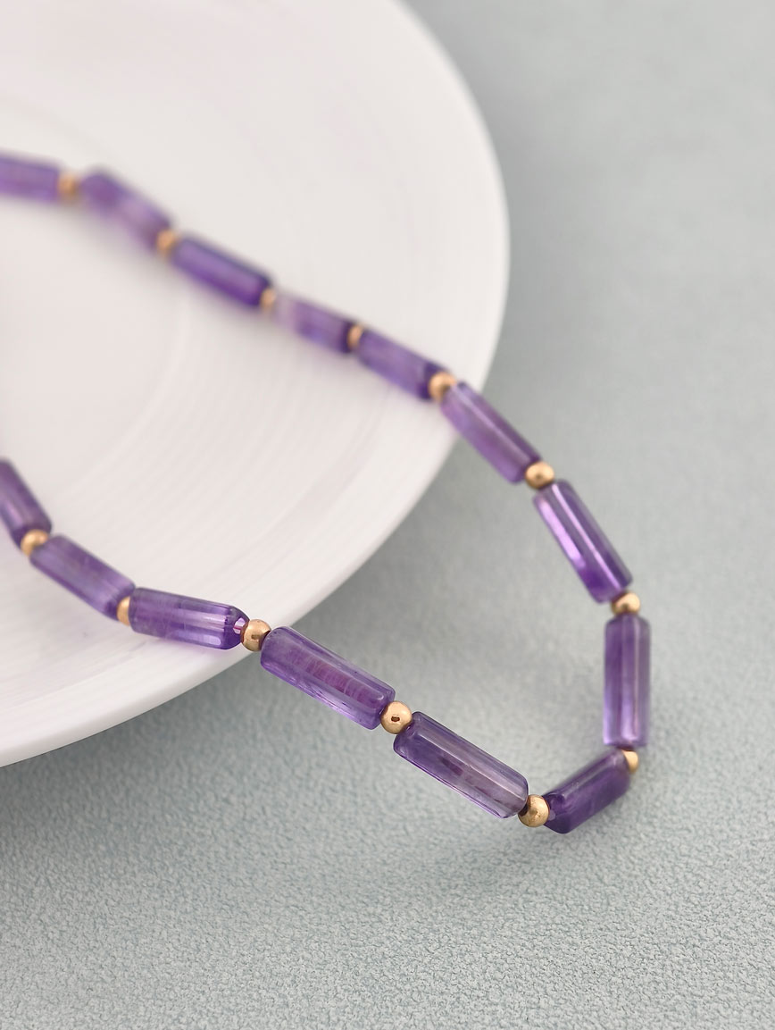 Natural Amethyst Necklace