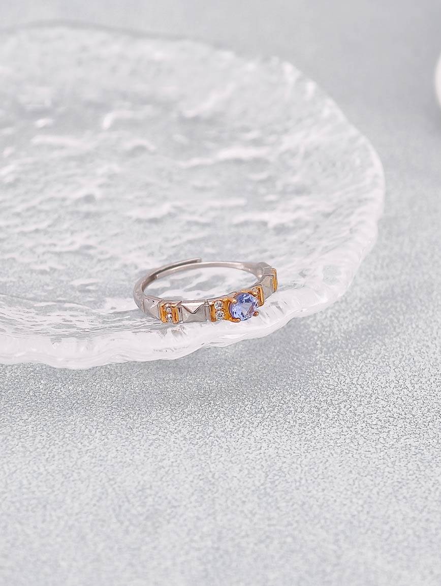 Natural Tanzanite Ring