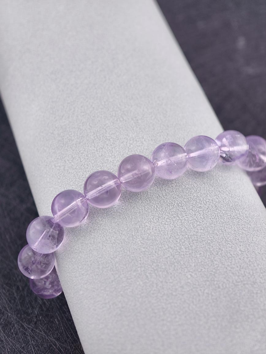 Natural Lavender Amethyst Bracelet