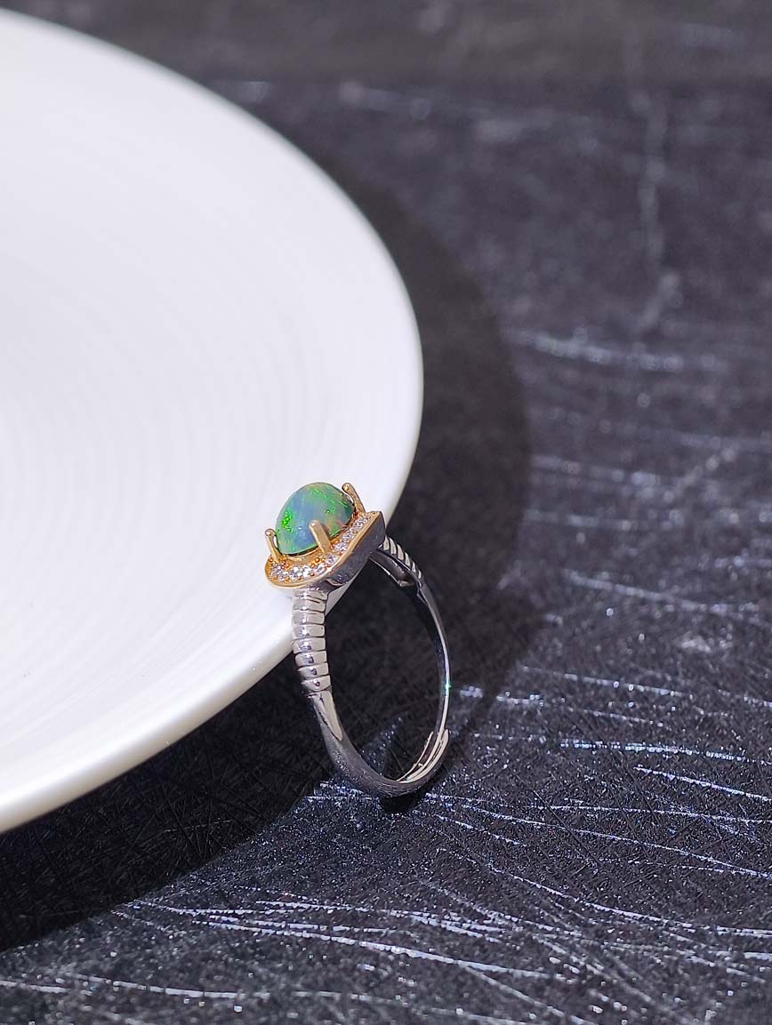 Natural Opal Ring