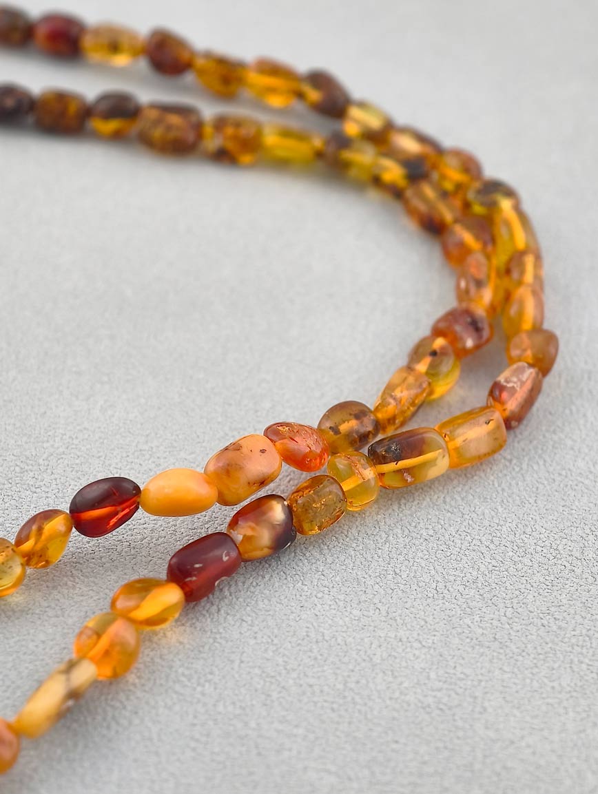 Gradient Amber Necklace