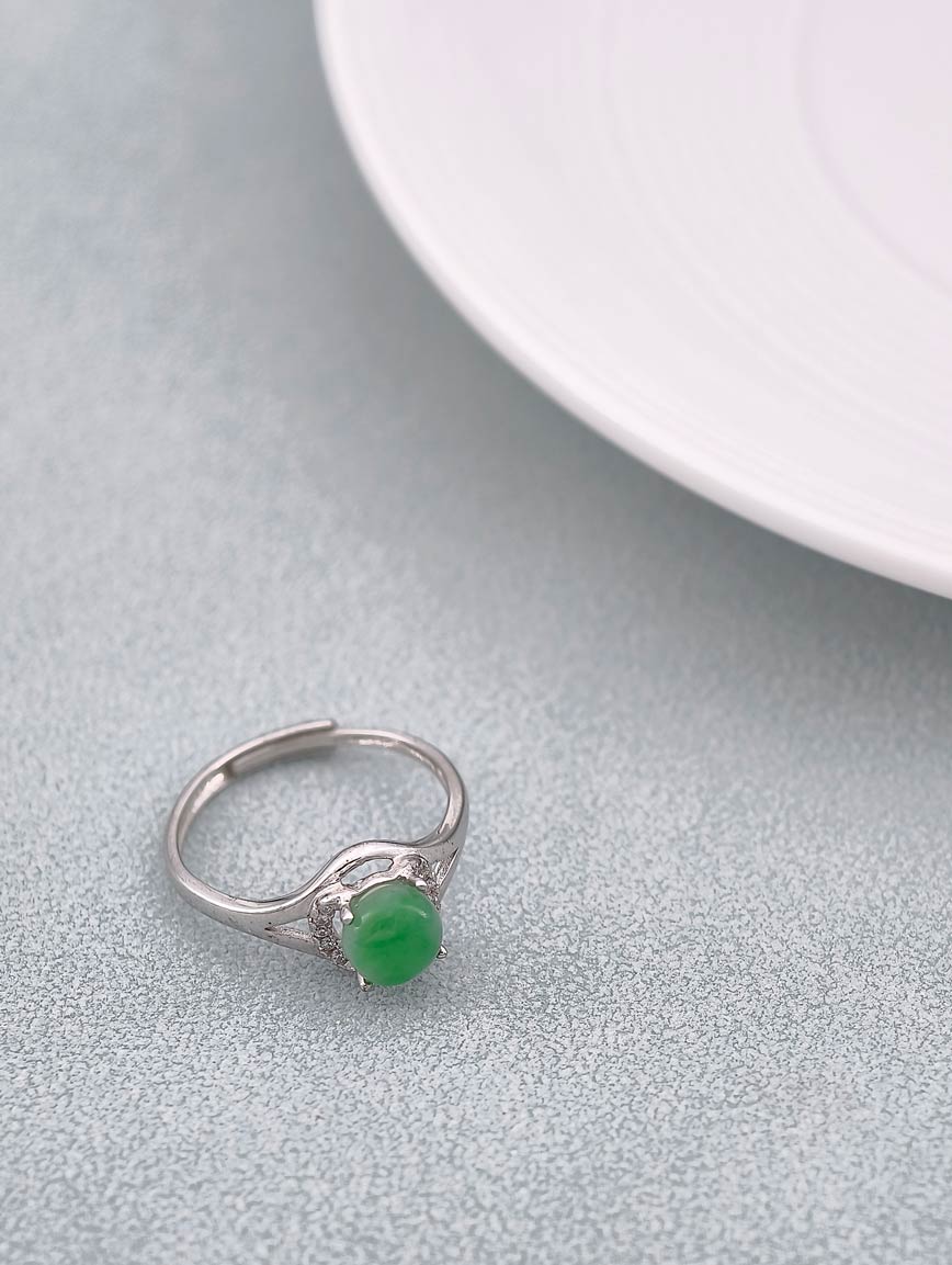 Natural Jadeite Ring