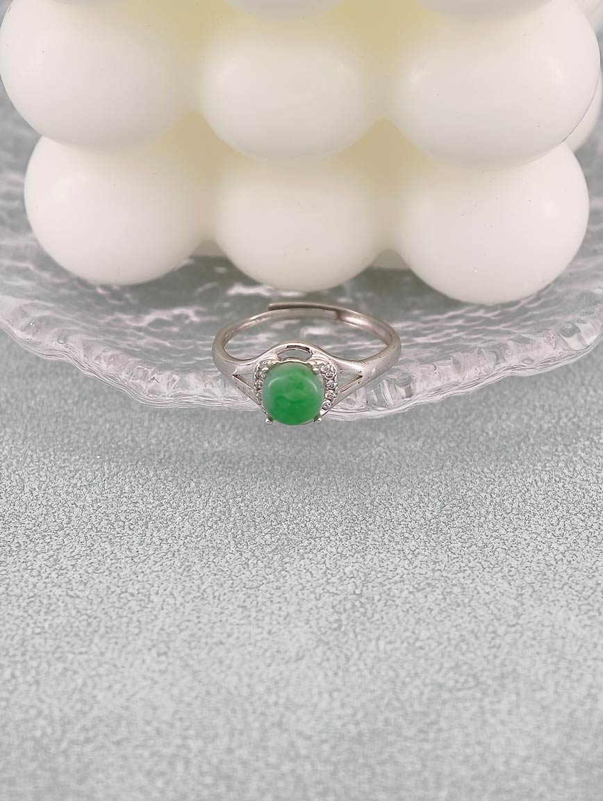 Natural Jadeite Ring