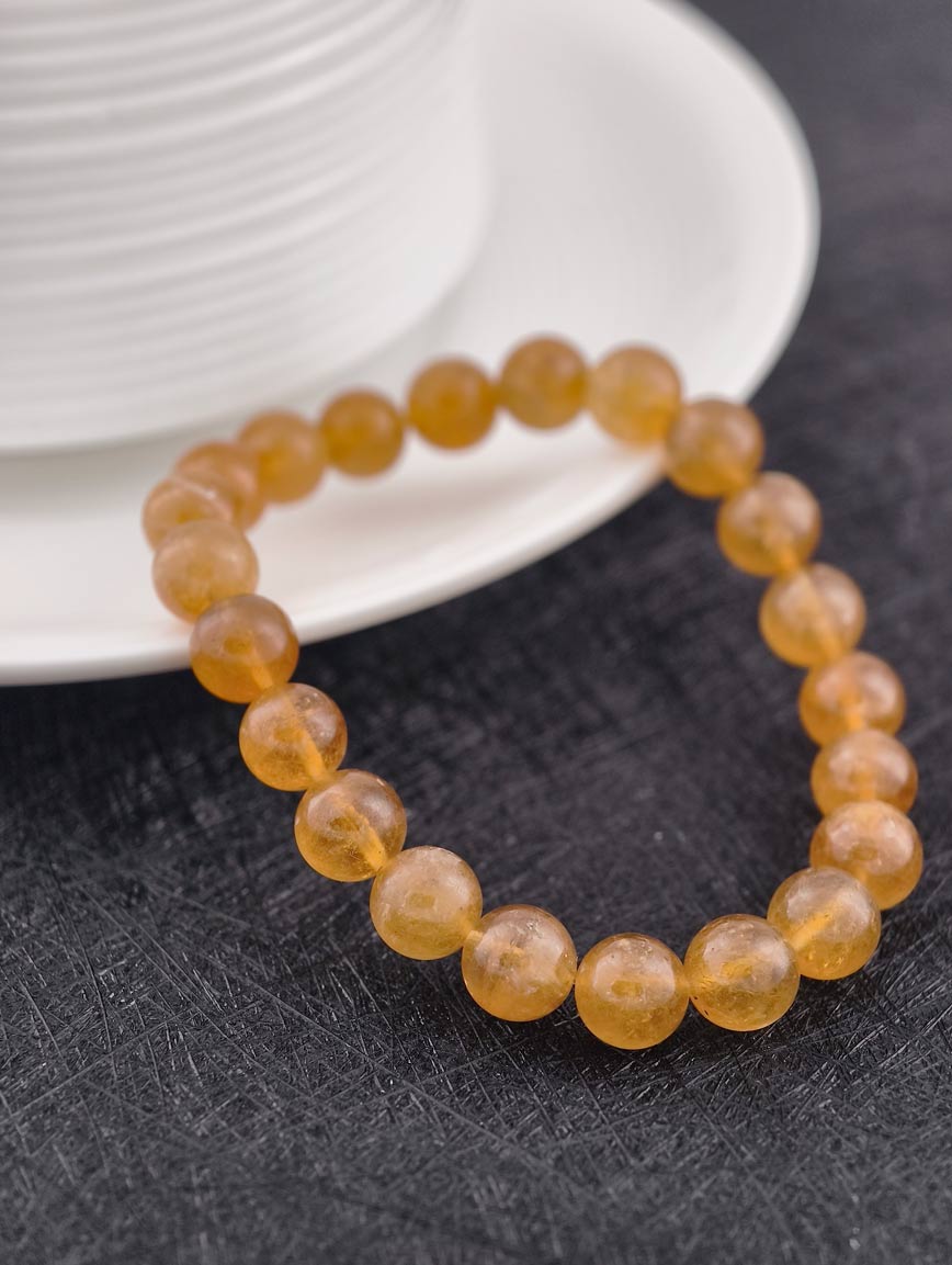 Natural Yellow Tourmaline Bracelet