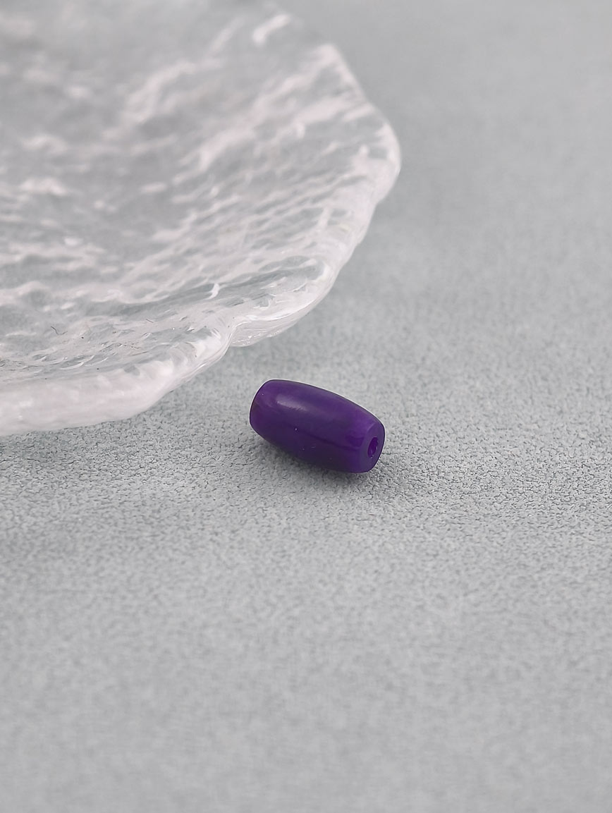 Natural Sugilite Rice Bead Shaped DIY Accessory