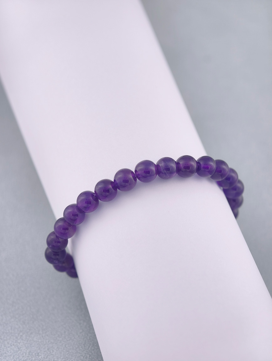 Natural Classic Amethyst Bracelet