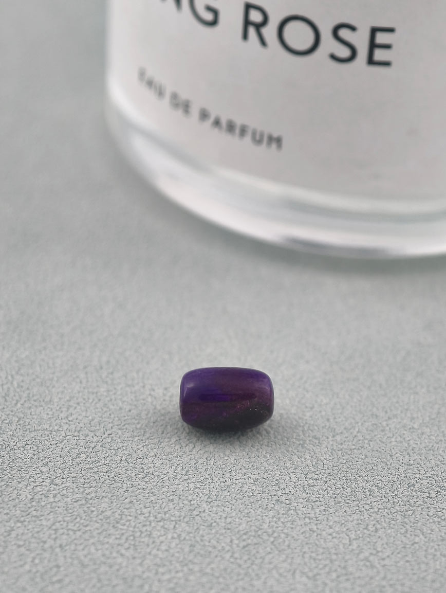 Natural Rice Bead Shaped Sugilite DIY Accessory