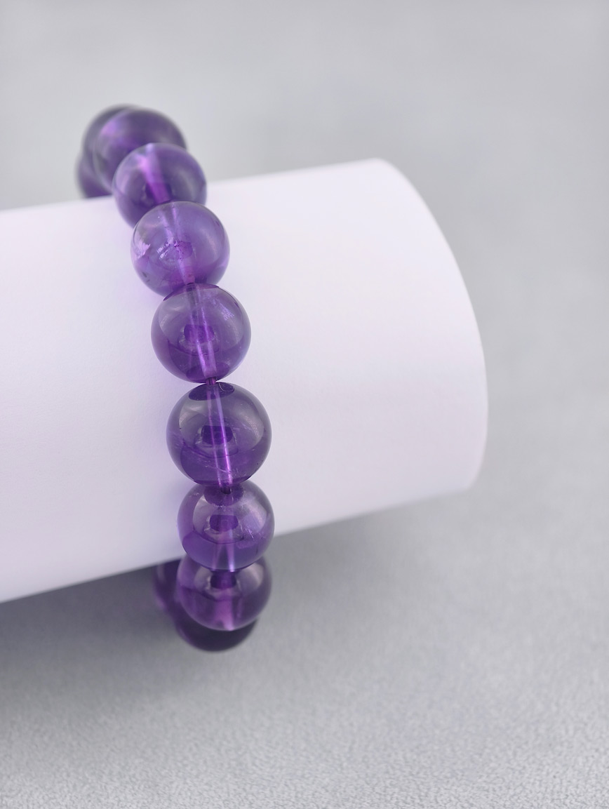 Natural Uruguayan Amethyst Bracelet