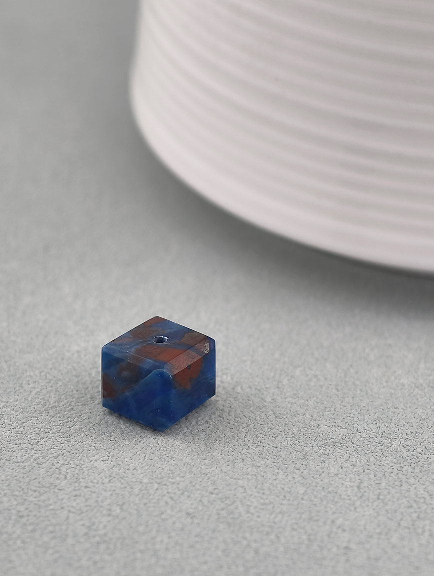 Cube Blue Sugilite DIY Accessory