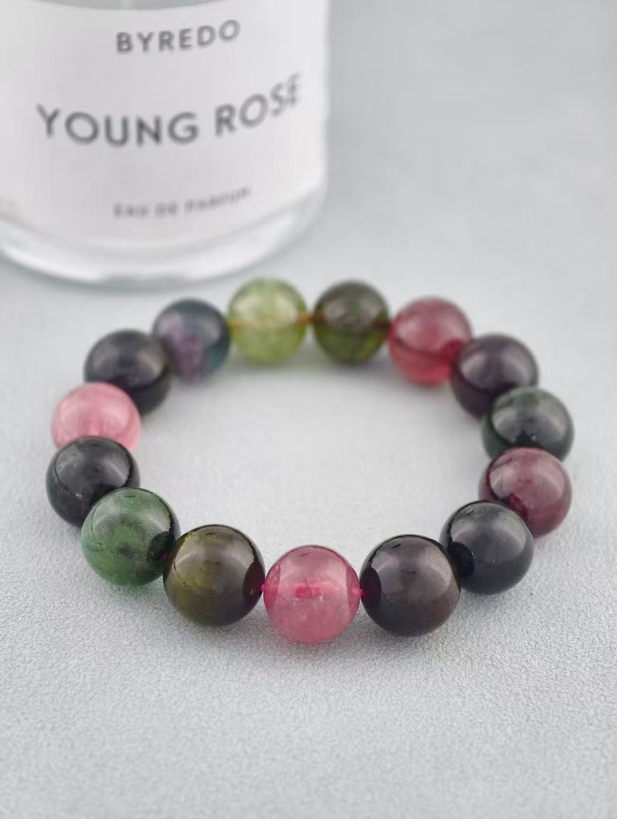 Collectible Rainbow Tourmaline Energy Bracelet