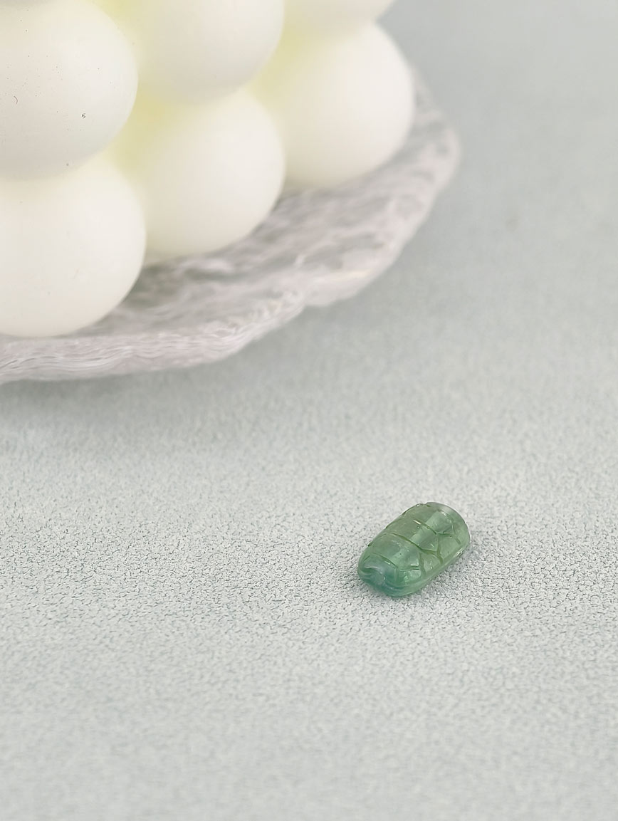 Natural Three Colors of Tourmaline Tortoise Shell DIY Accessory