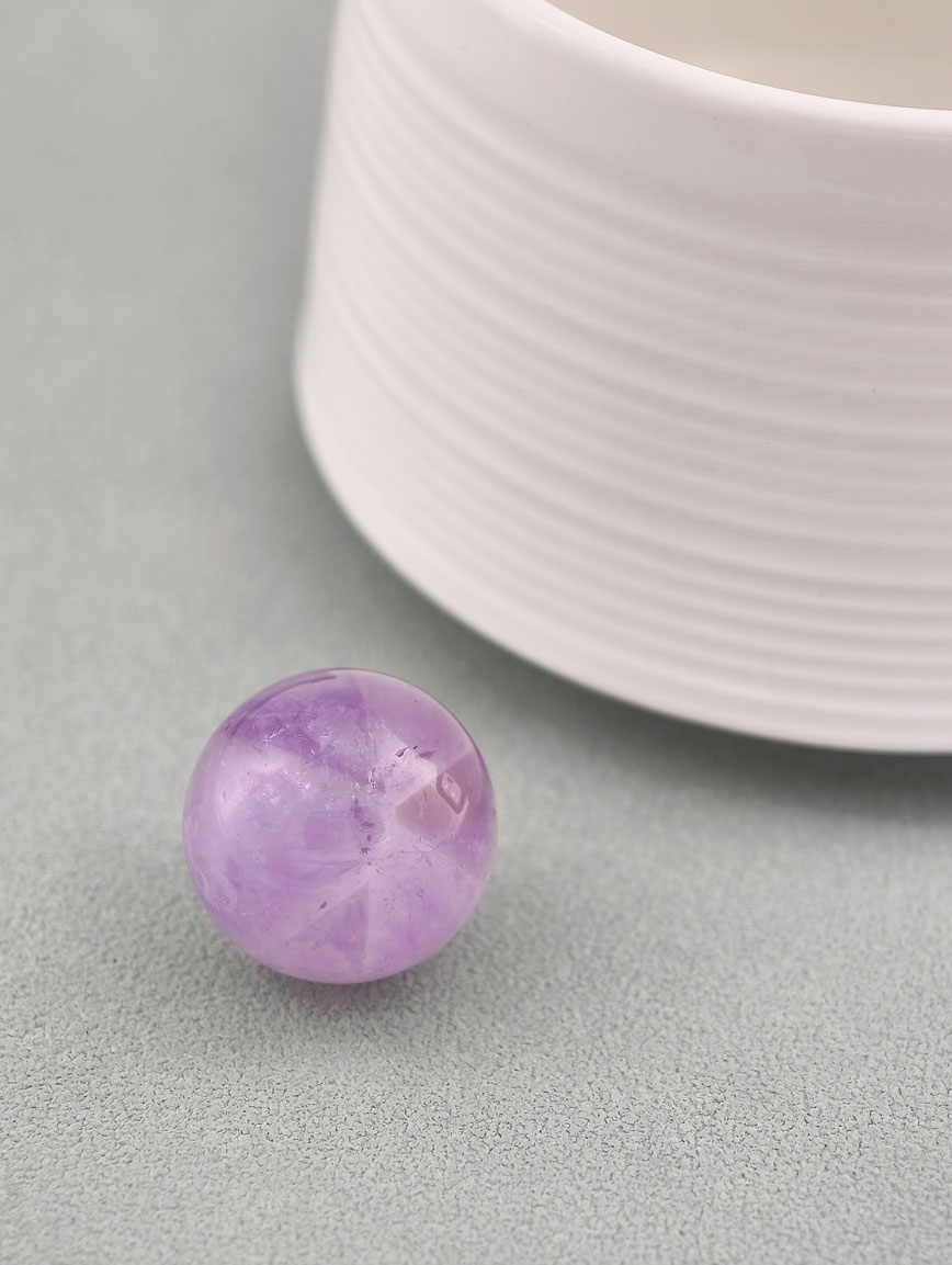 Selected High Quality Natural Amethyst Ball