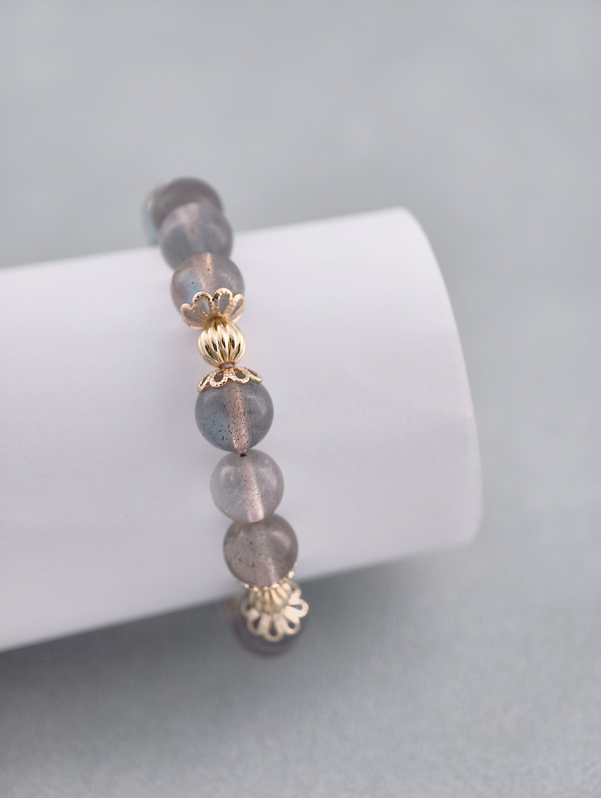 Natural Labradorite Delicate Style Bracelet