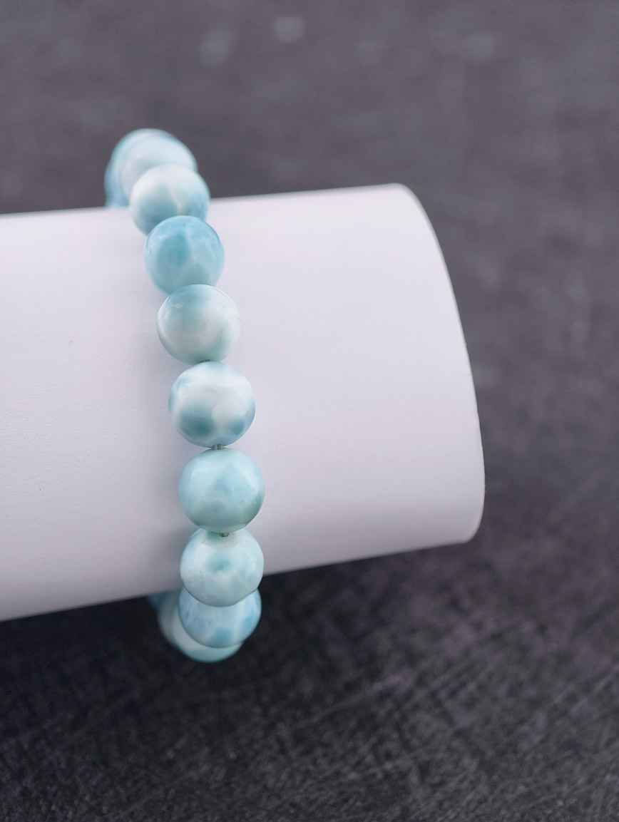 Natural Larimar Bracelet