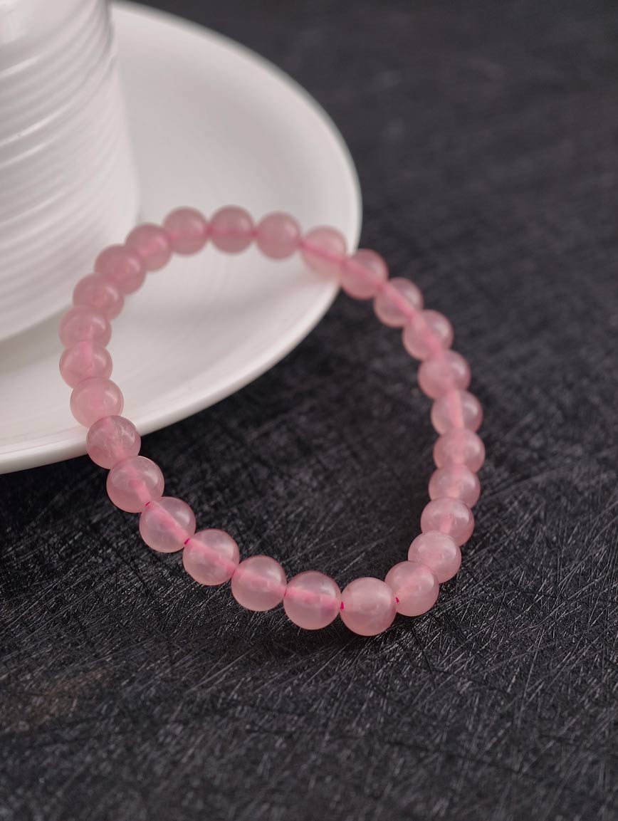 Natural Rose Quartz Bracelet