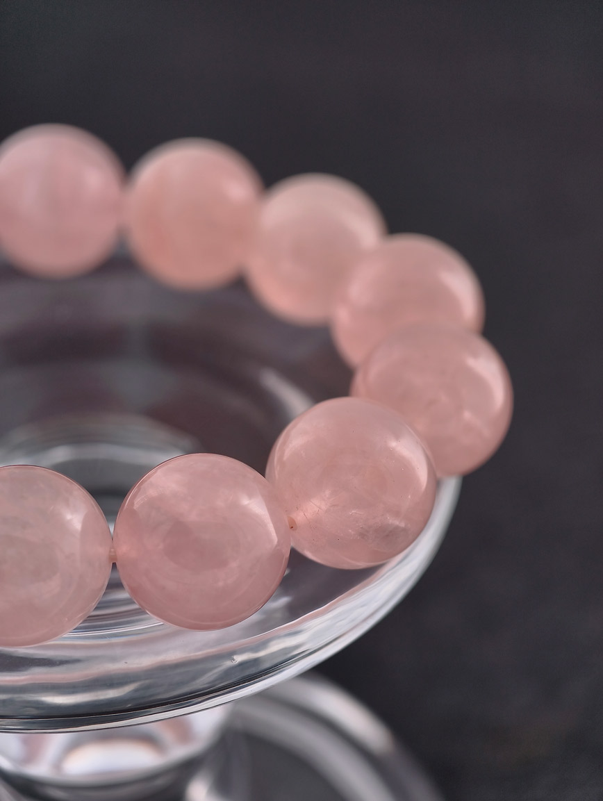 Natural Rose Quartz Energy Bracelet