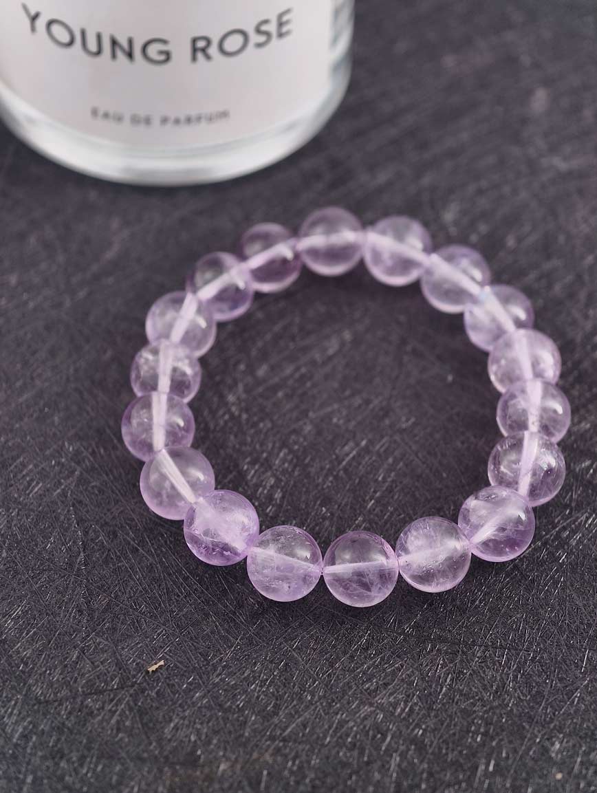 Natural Lavender Amethyst Bracelet
