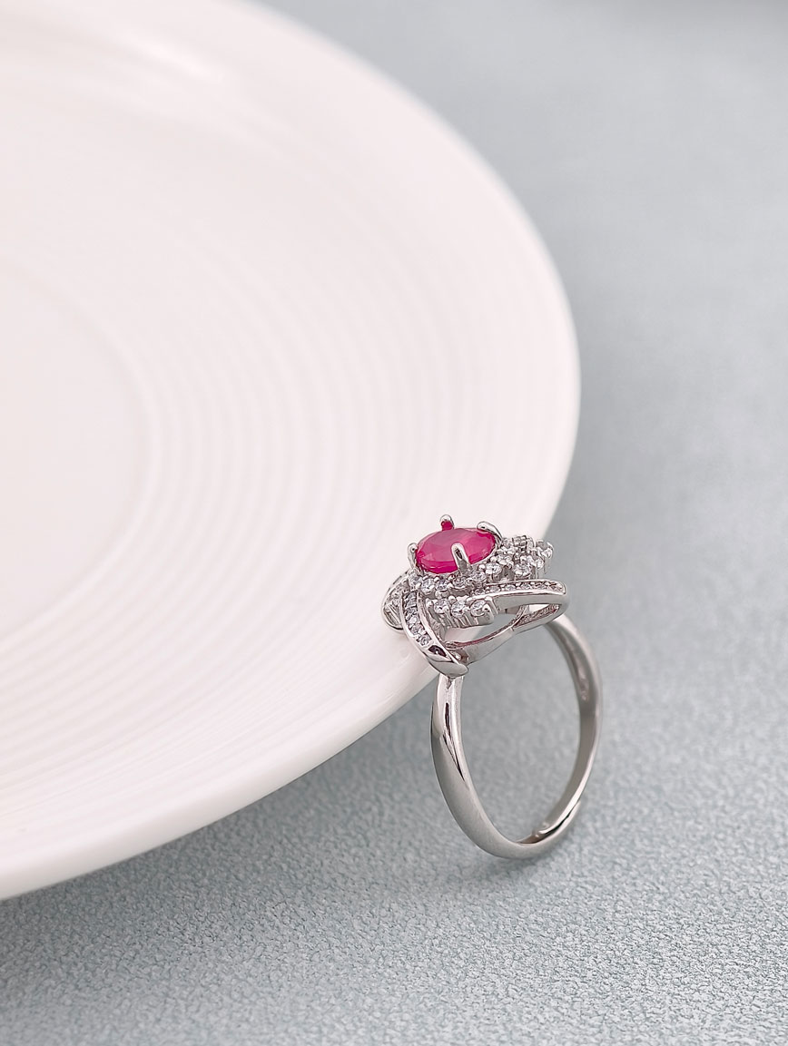 Natural Ruby Design Ring