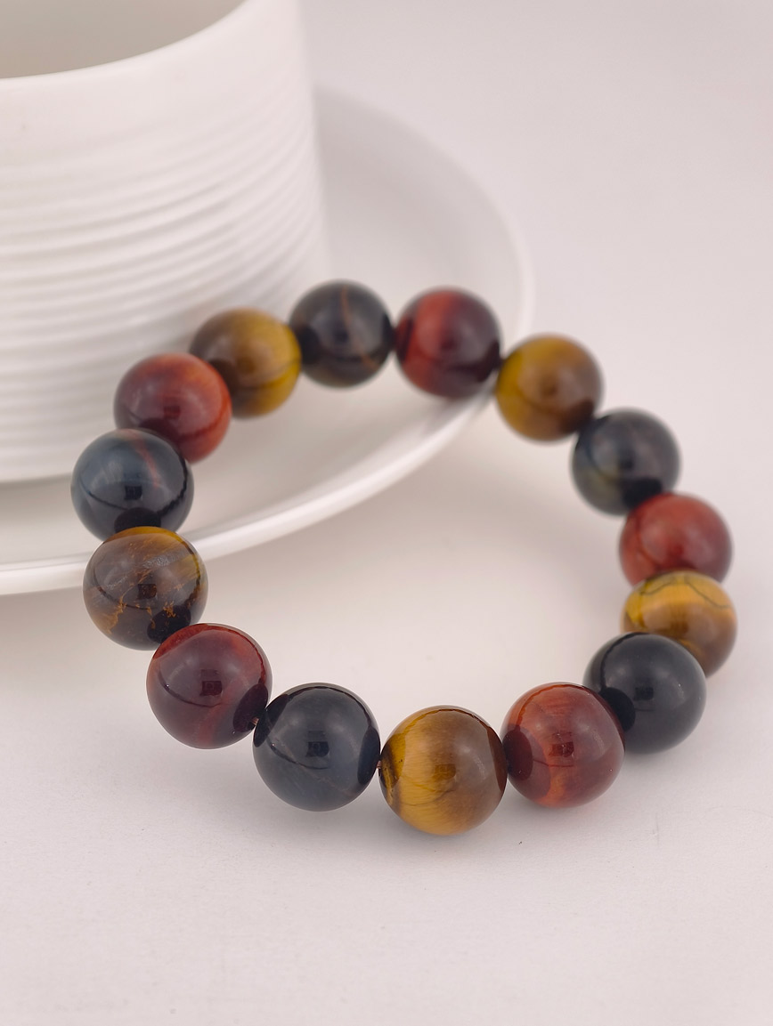 Natural Colored Tiger's Eye Bracelet