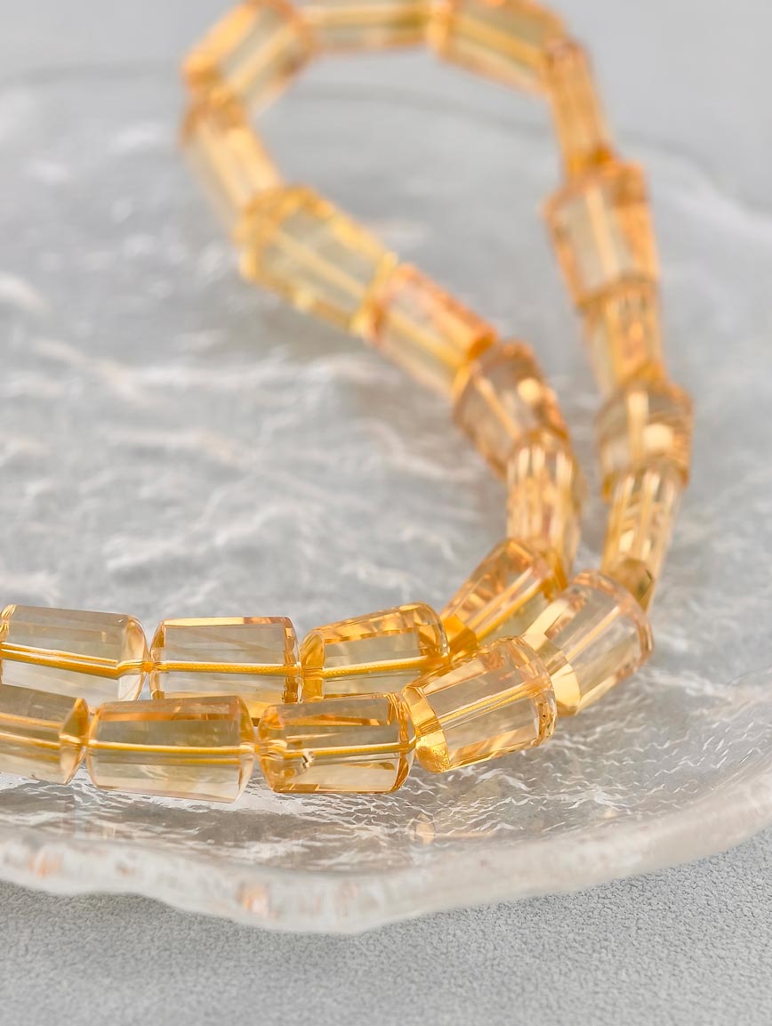 Natural Citrine Necklace