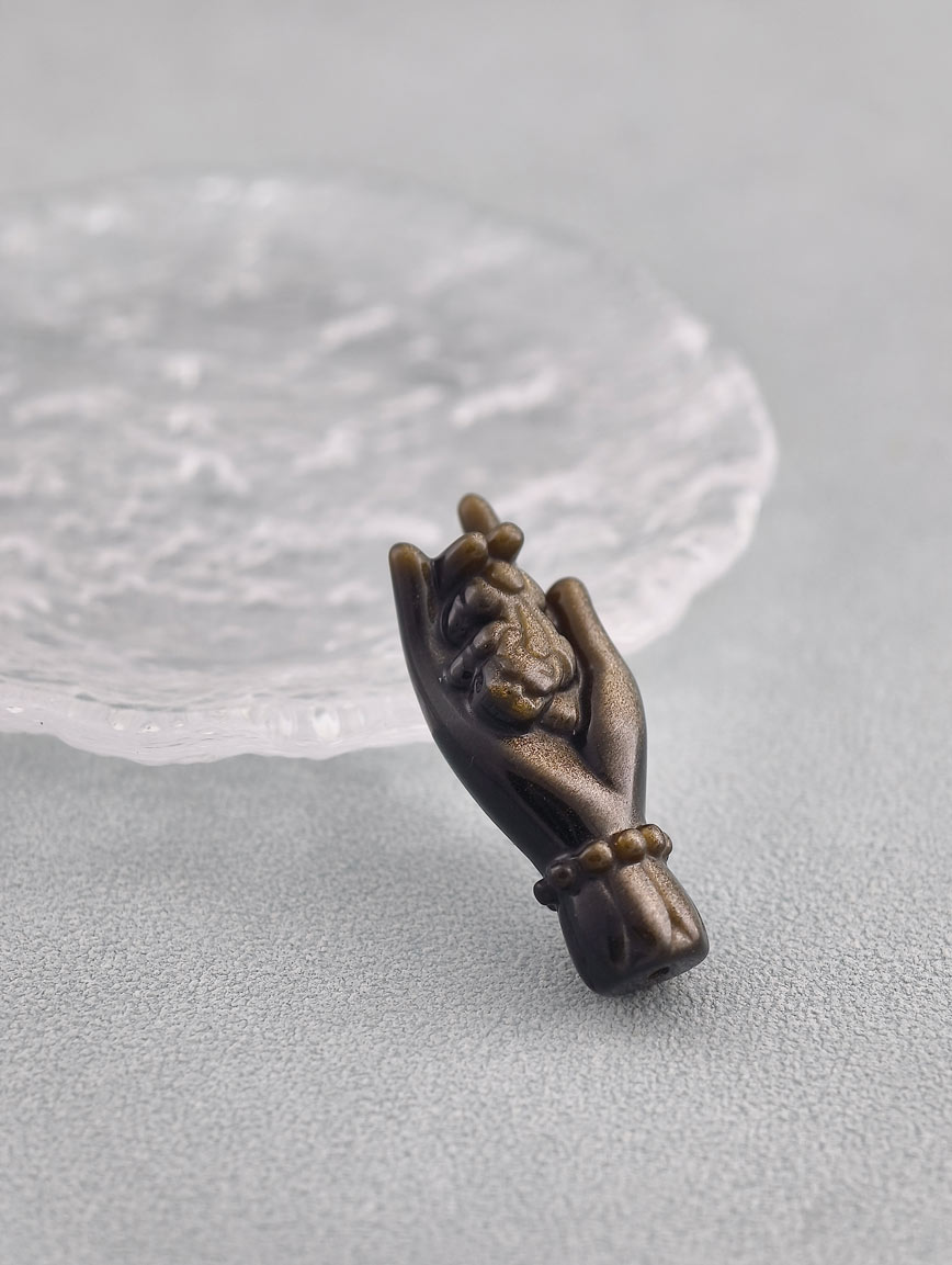 Natural Golden Obsidian DIY Accessory