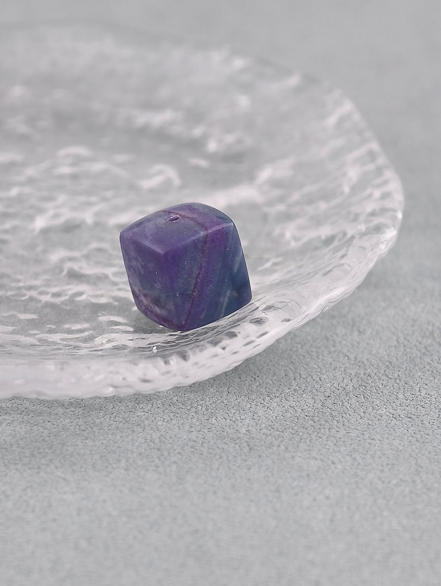 Blue-Purple Cube Sugilite DIY Accessory