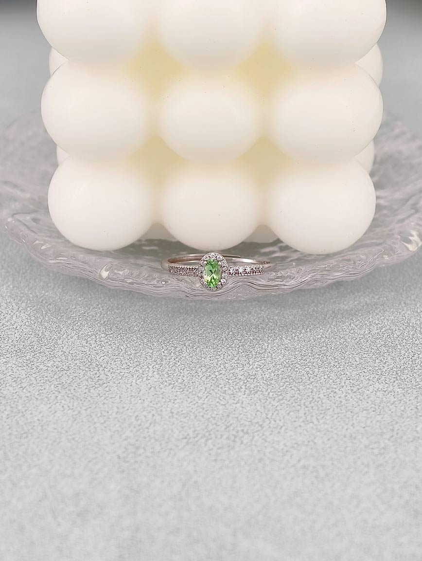 Natural Tsavorite Ring