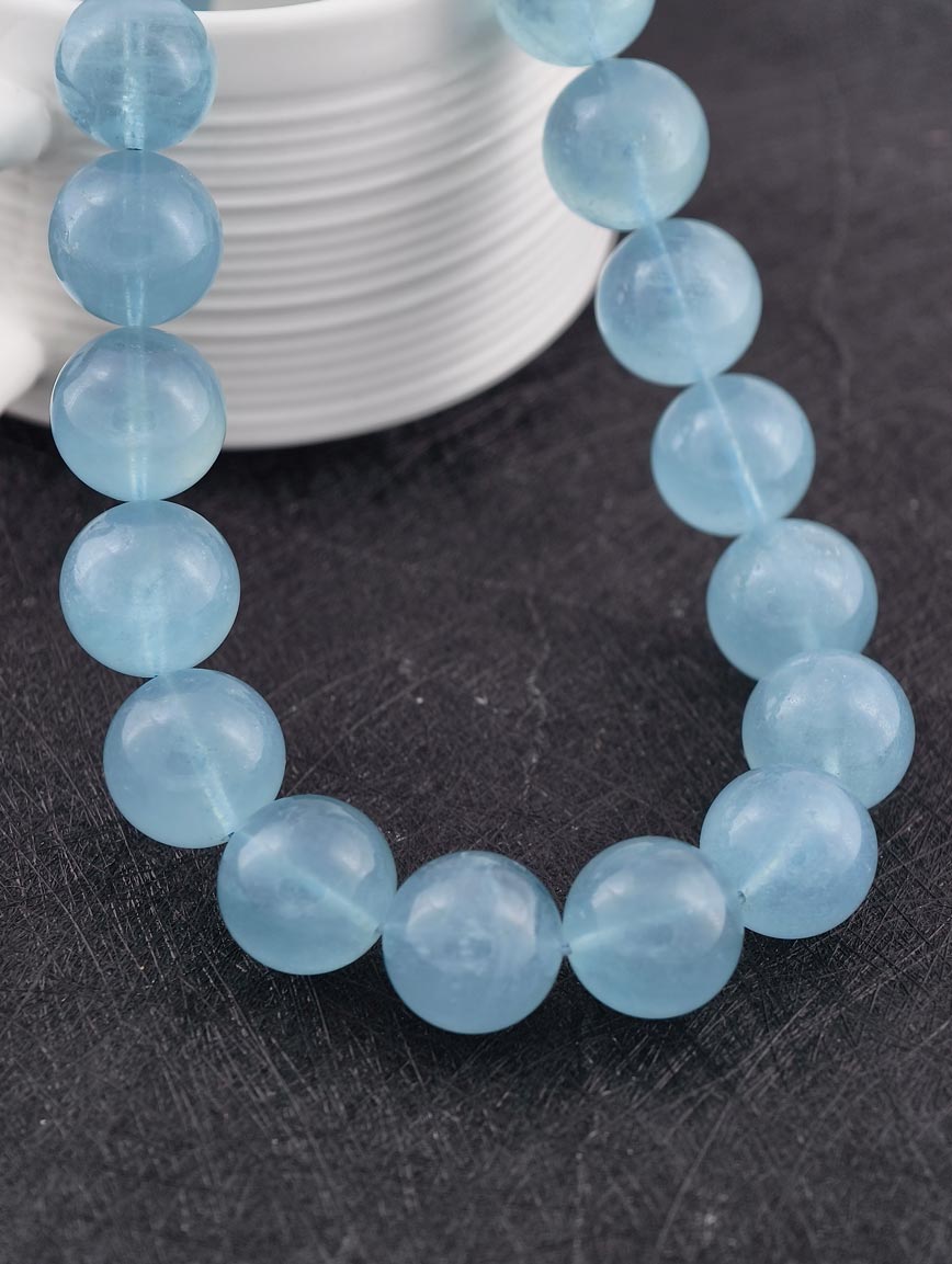 Top-grade Natural Aquamarine Necklace