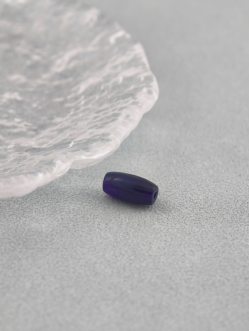 Natural Sugilite Barrel Bead DIY Accessory