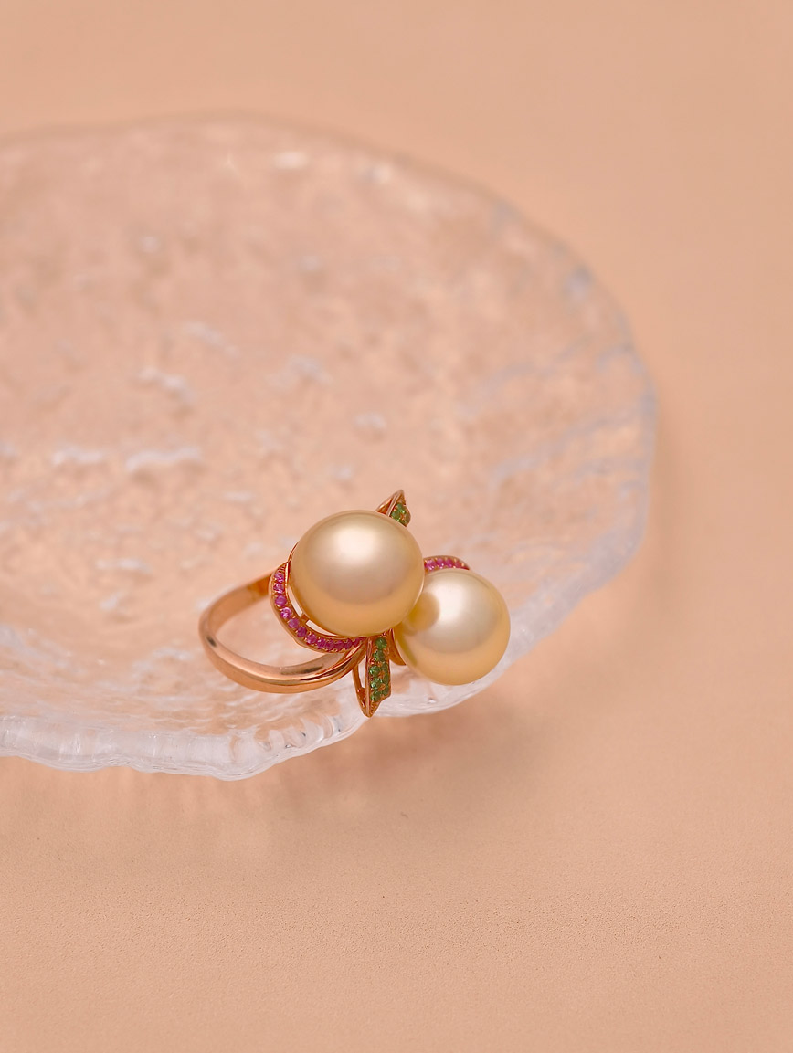 South Sea Golden Pearl Ring
