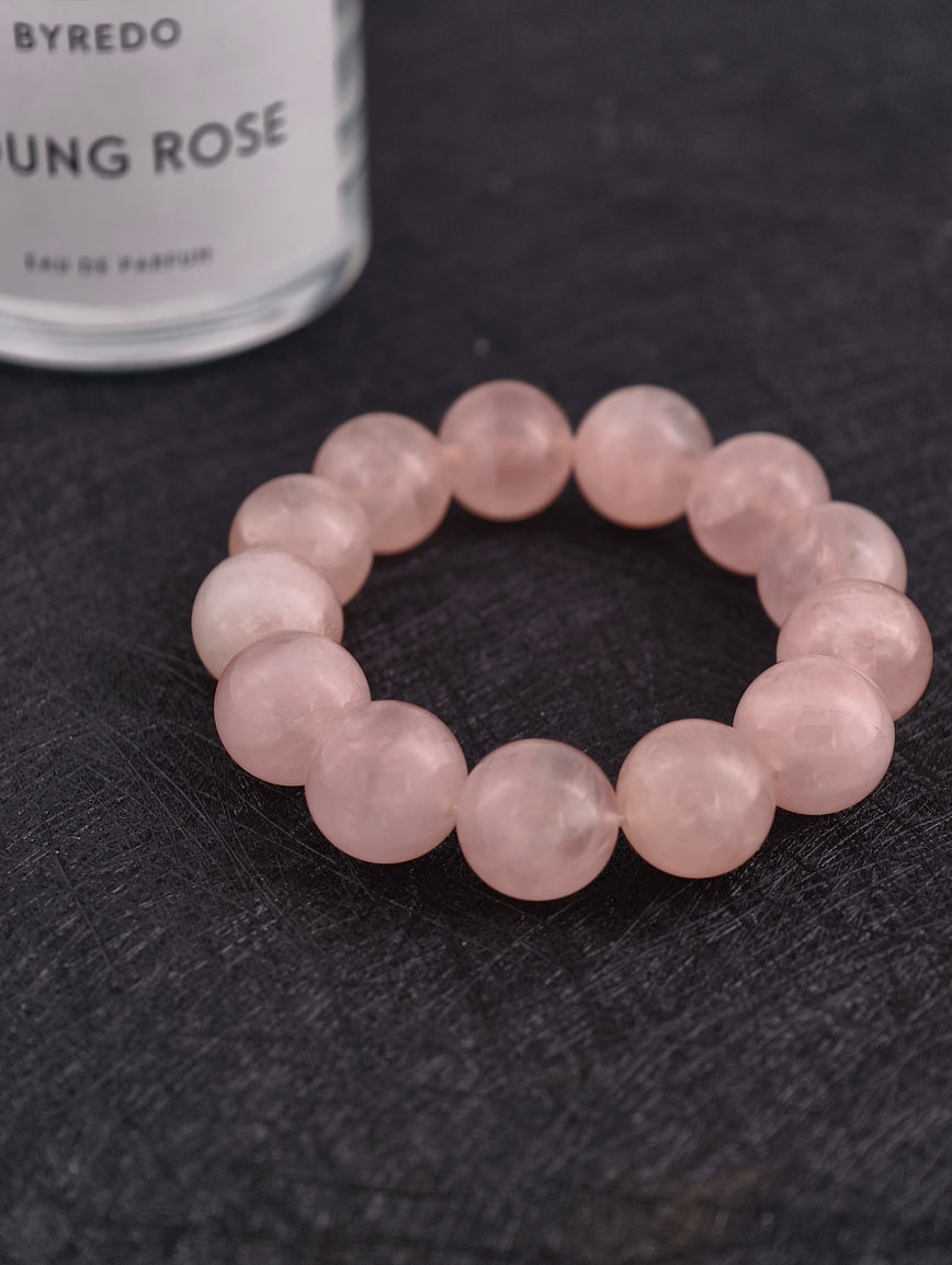Natural Rose Quartz Energy Bracelet