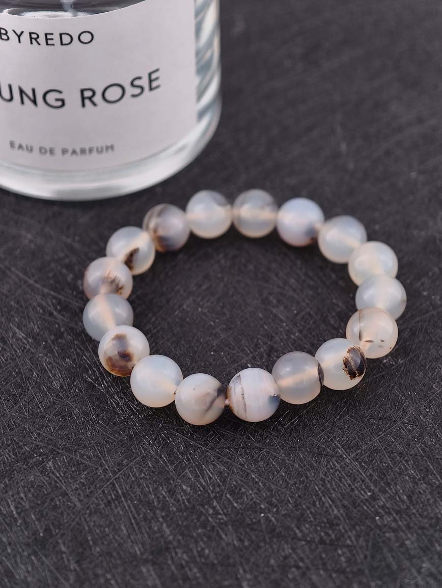 Natural Ink Painting Agate Bracelet