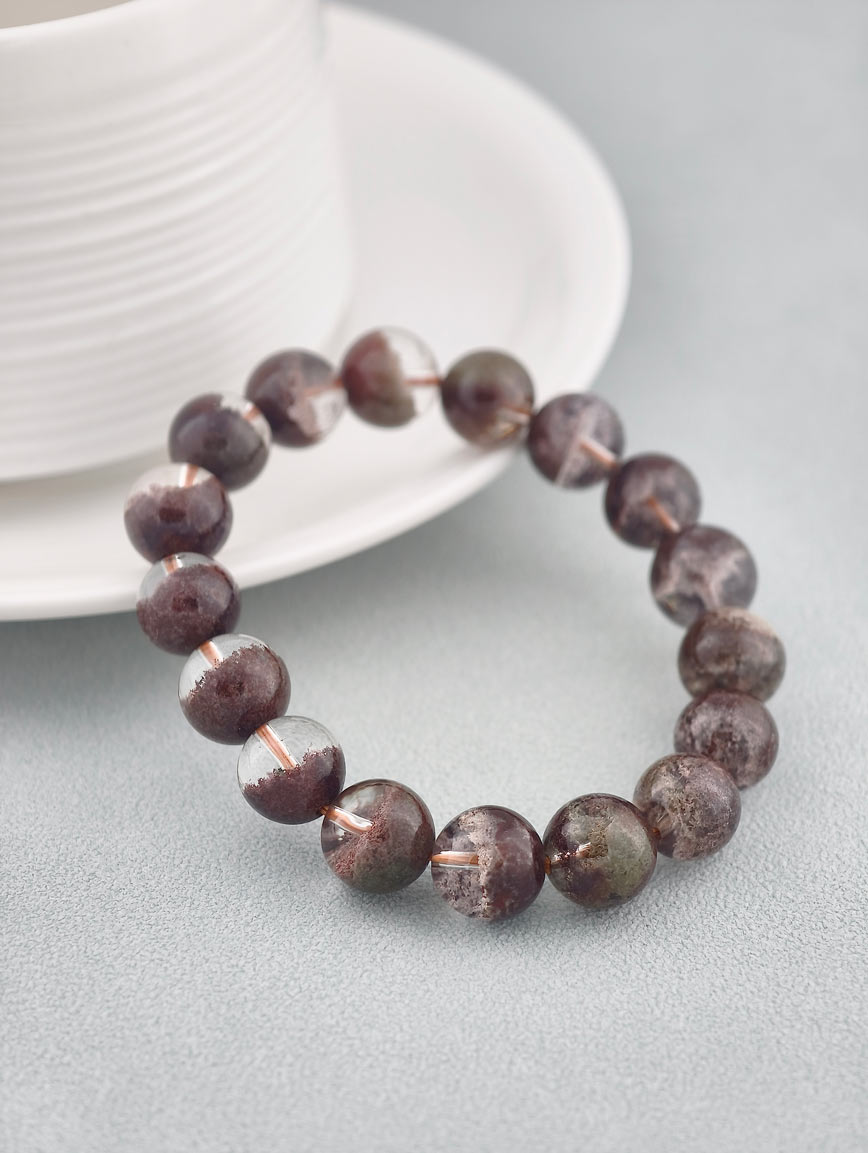 Natural Treasure Basin Red Phantom Bracelet