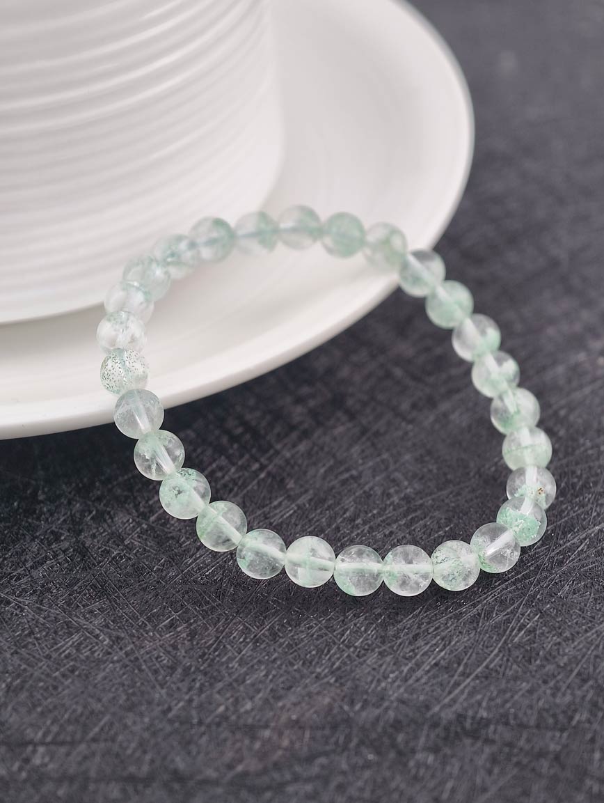 Natural Emerald Phantom Bracelet