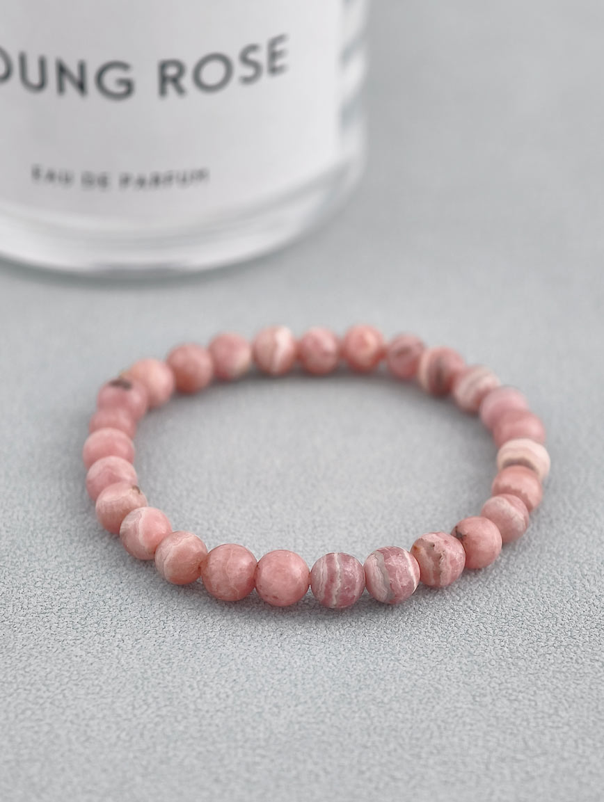 Natural Rhodochrosite Bracelet