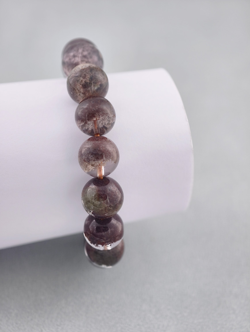 Natural Treasure Basin Red Phantom Bracelet