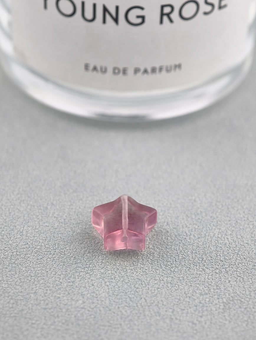 Natural Colored Fluorite Star DIY Accessory