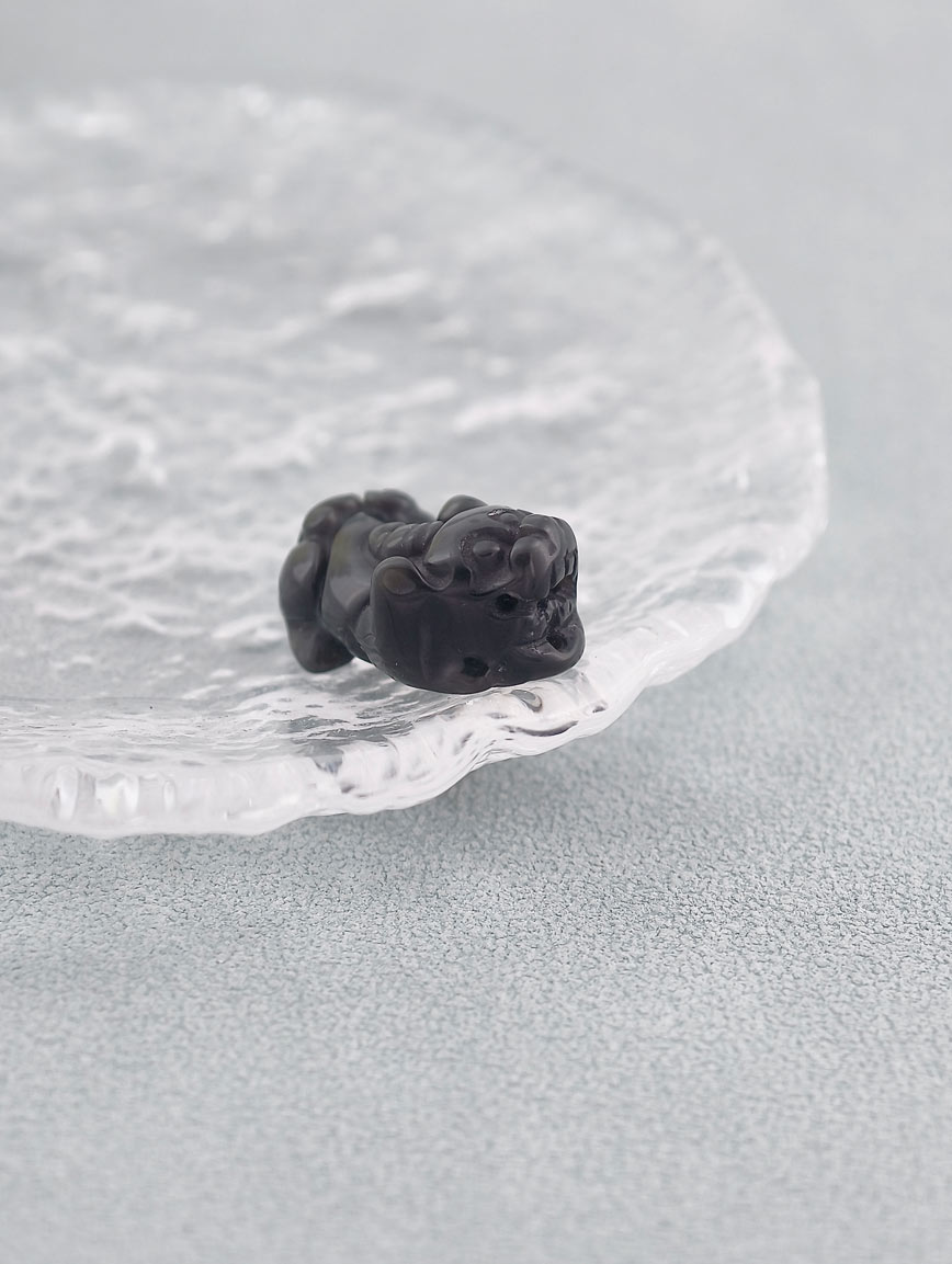 Natural Golden Obsidian Pi Xiu DIY Accessory