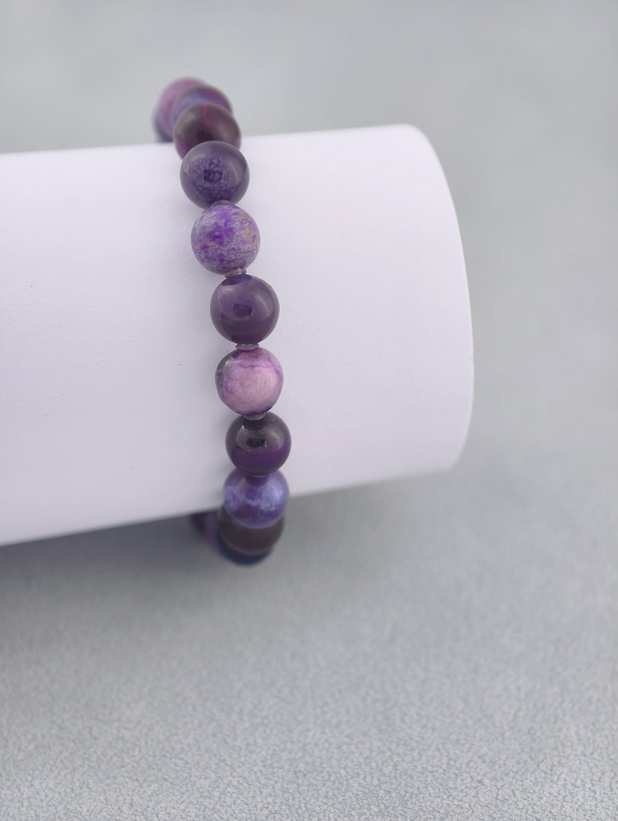Natural Sugilite Energy Bracelet